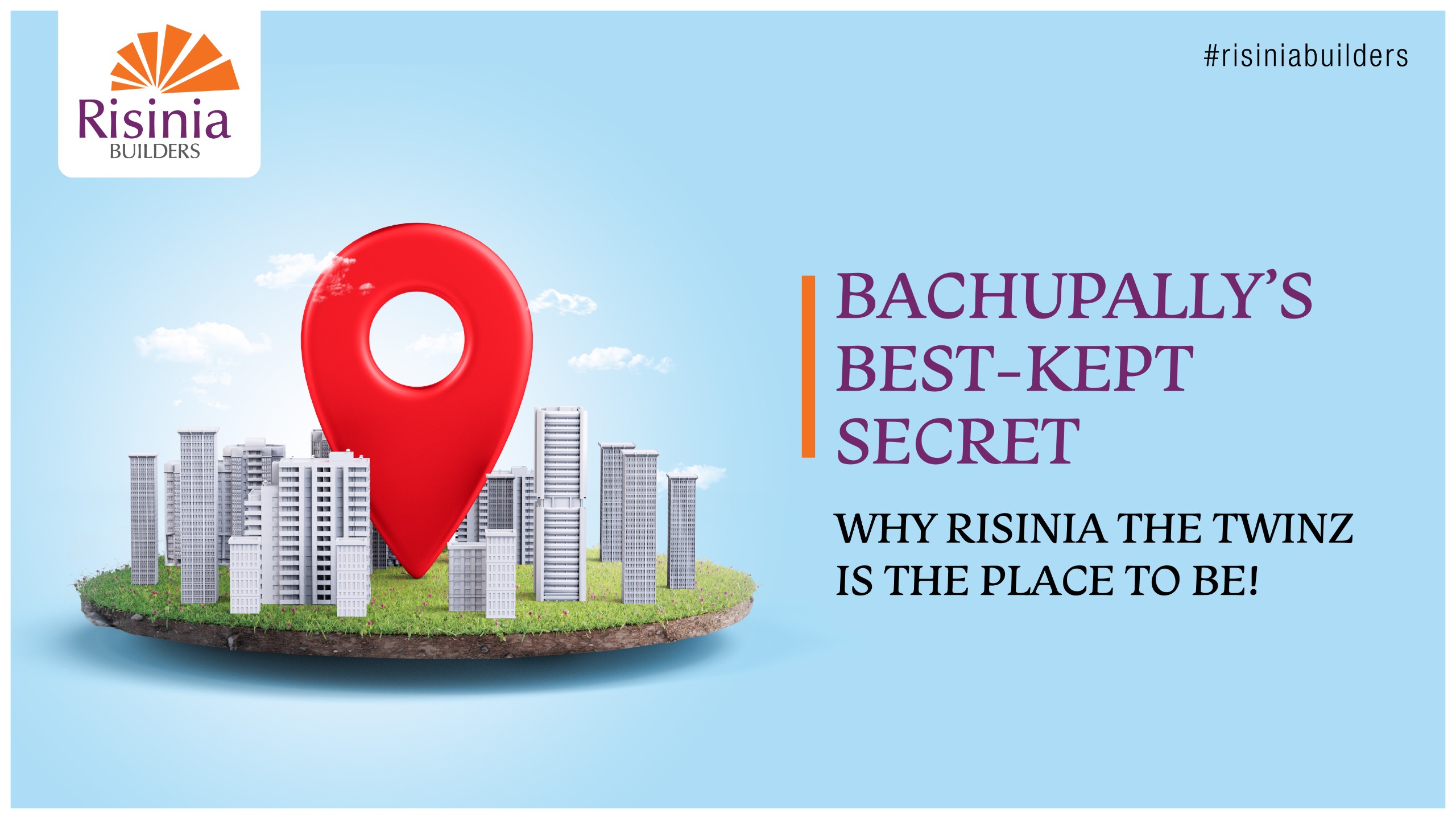Risinia Skyon 2 and 3BHK Apartments in Bachupally